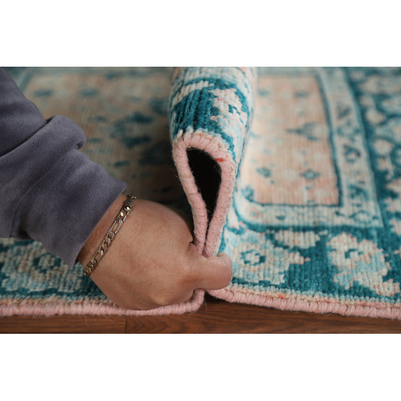 Tapis décoratif teint à la main Oushak 2x3