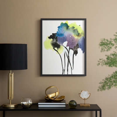 Nature's Bouquet II, reproduction encadrée - bois massif