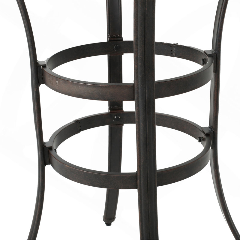 Cast Aluminium Bar Table