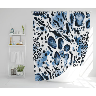 Skakli Polyester Shower Curtain Set
