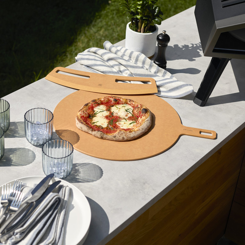 ZWILLING BBQ+ Plant Fiber Pizza Cutter - Slate, Brown