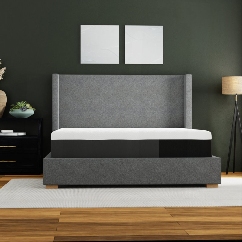 Matelas en mousse viscoélastique infusée de gel Essentials, Très grand californien, 12"