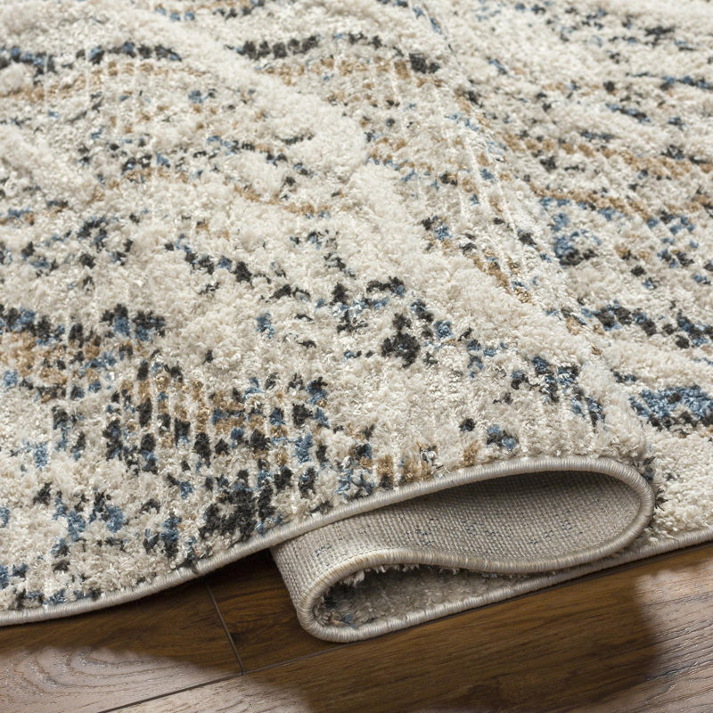Annagene Abstract Indoor Rug, Rectangle 7'10" x 10'