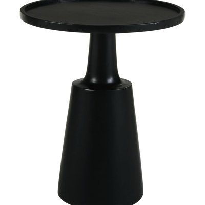 Rustic Style Accent Table Made Of Mango Wood - 20" Deep Natural For Small Chair 24"X20