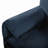 Upholstered Chenille Loveseat Sofa with Ottoman, 2 Throw Pillows, Side Pockets-1257408283-1256151601-1256151606