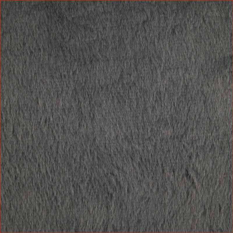 Fauteuil à billes gris en fausse fourrure Sezze | Gris | Tissu, mousse