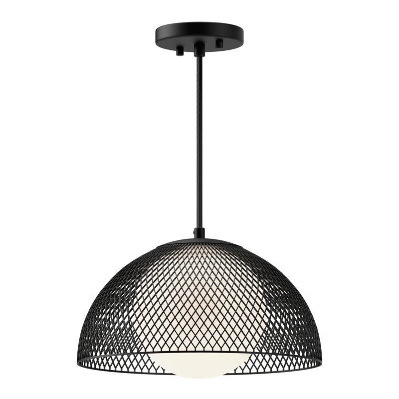 Malte 1 - Light Single Pendant, Matte Black