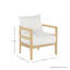 Santa Barbara N-Dura Wood Outdoor Lounge Chair-1732938679-1732938650-1732938639