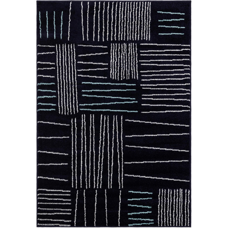 Anaka Geometric Indoor Rug, Rectangle 4'1" x 6'1"