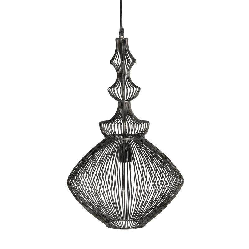 Middleburgh 1 - Light Black Unique/Statement Pendant