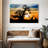 Brampt African Sunset Giraffes-107710523