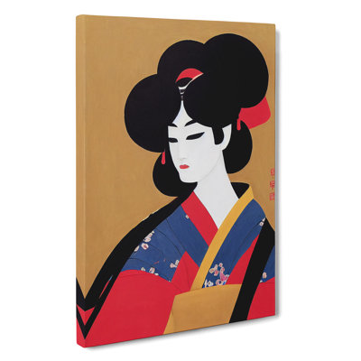 Artistic Geisha No.1 - Wall Art