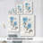 Sketchy Blue III -Gallery Wrapped Cavas-20998590