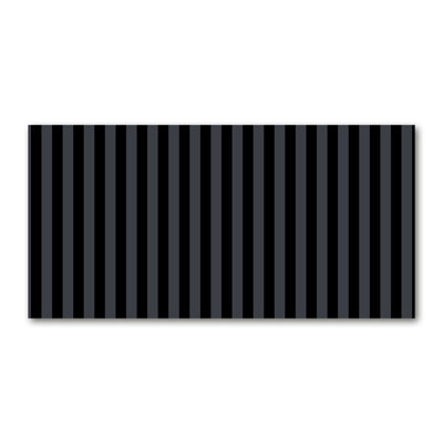 Black And Grey Stripes - Wrapped Canvas Print