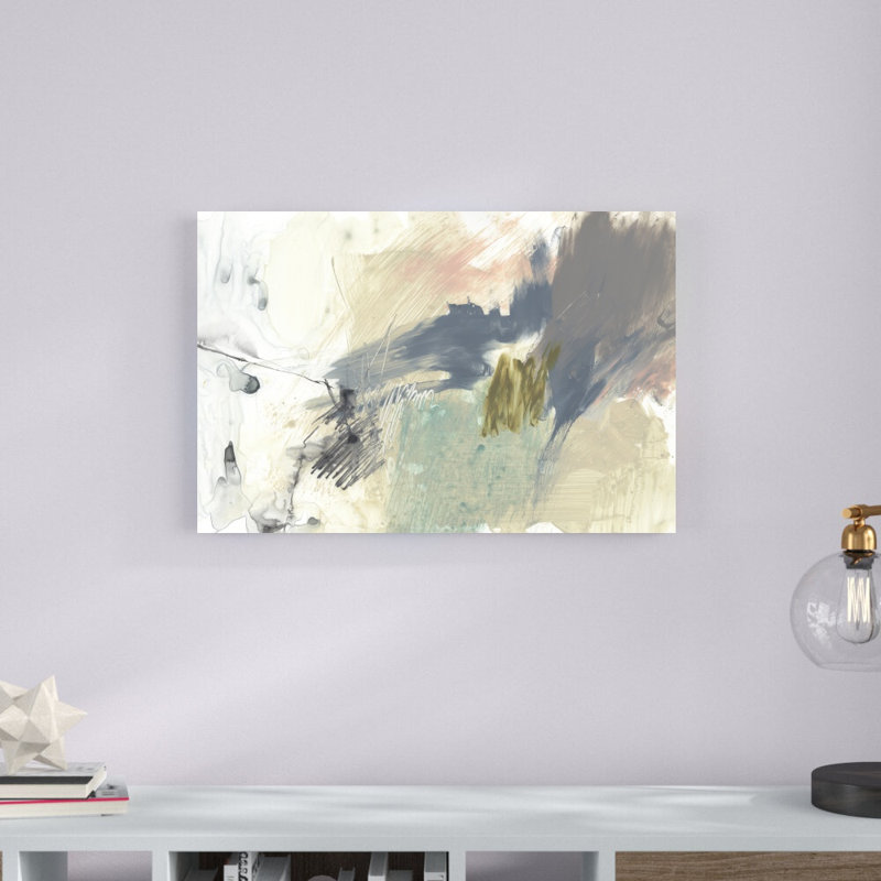 «Pastel Immersion II» par Jennifer Goldberger, peinture sur toile tendue, H 20 po x l 30 po