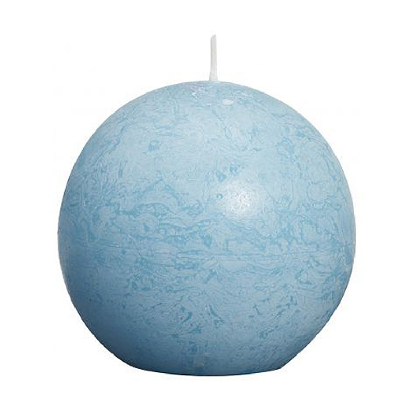 Bolsius Bolsius Rustic Ball Candle 80 mm, Water