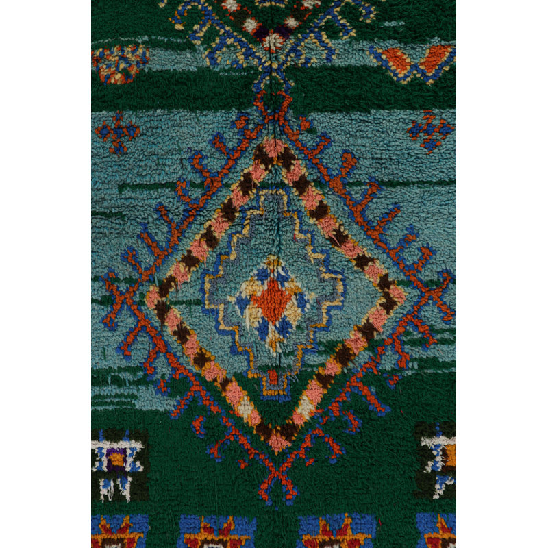 One-of-a-Kind 4'4”x7'1” Hand Knotted Area Rug