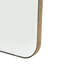 Camille Rectangle Aluminium Mirror-1559885605