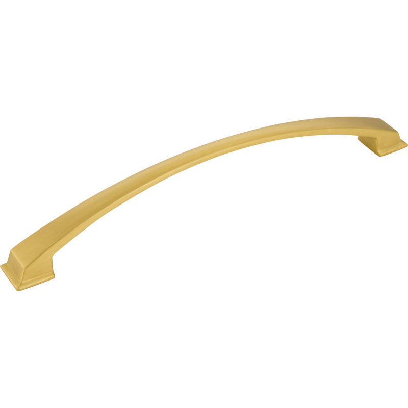 Roman Arch Pull, 5", Brushed Gold