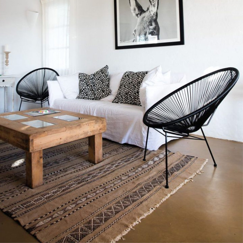 Heidine Patio Chair, Black