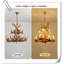 Luminaire suspendu en laiton antique DEL Javid