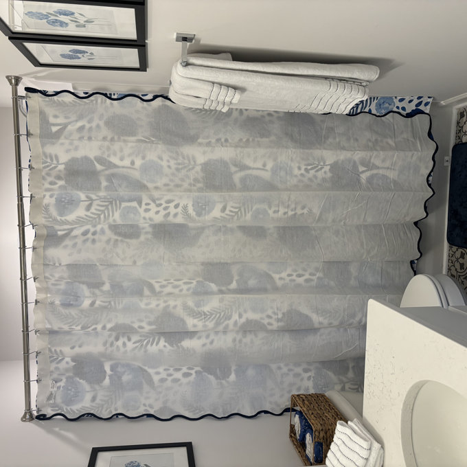 Houston Shower Curtain - light Blue