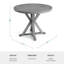 Table de patio en aluminium toutes saisons Martha Stewart Bedford-124405082