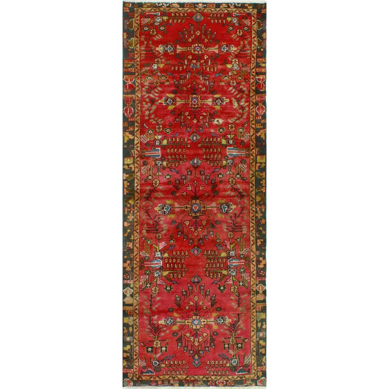 Khylar Distressed Widad Red Runner
