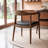 Kuo 19.3'' H Faux Leather Upholstered Armchair-1822831363