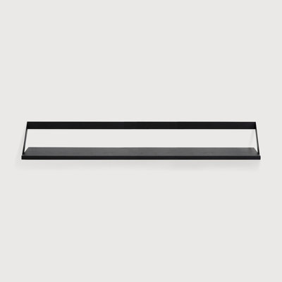 Ribbon Oak Solid Wood Bracket Shelf