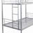 Metal Bunk Bed with Trundle