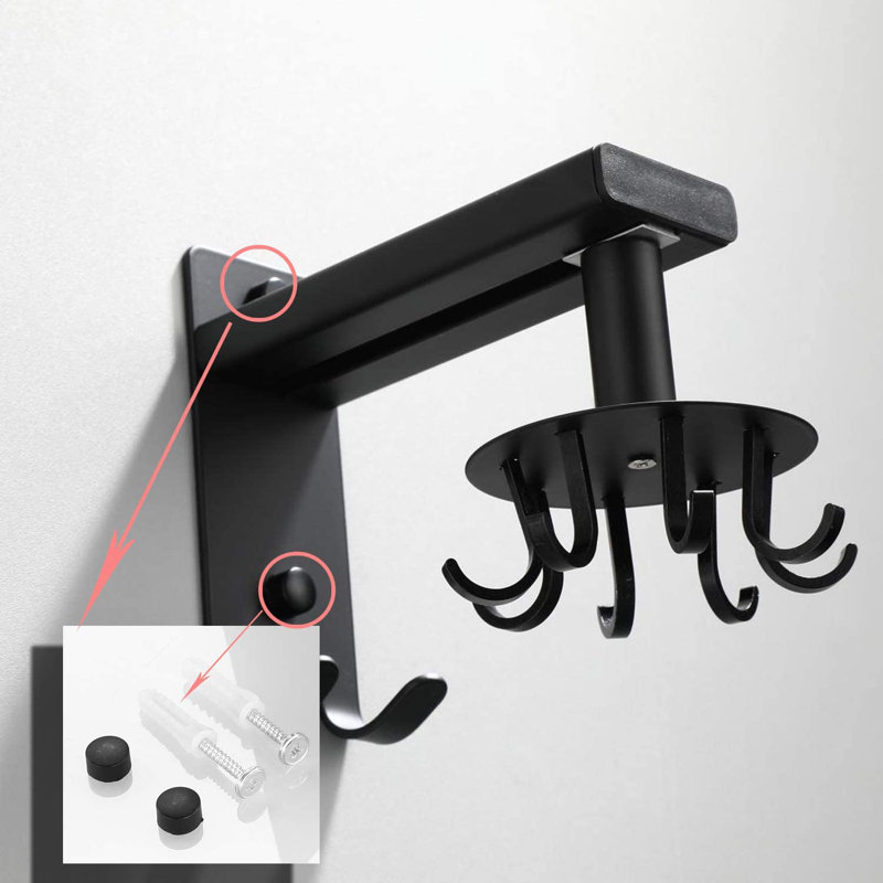 Metal Rectangle Wall Mounted Pot Rack