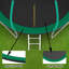 Trampoline 14FT avec enceinte - Trampolines récréatives avec échelle-110423542