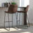 Bowden Upholstered Molded Barstool, Brown