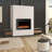 Rayva Classic Built-in or Wall-Mounted Direct Vent Electric Fireplace Insert-509858909