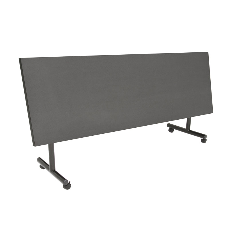 Mailyn Rectangle Flip Top Training Table and Chair Set, 29" H x 84" L x 24" D