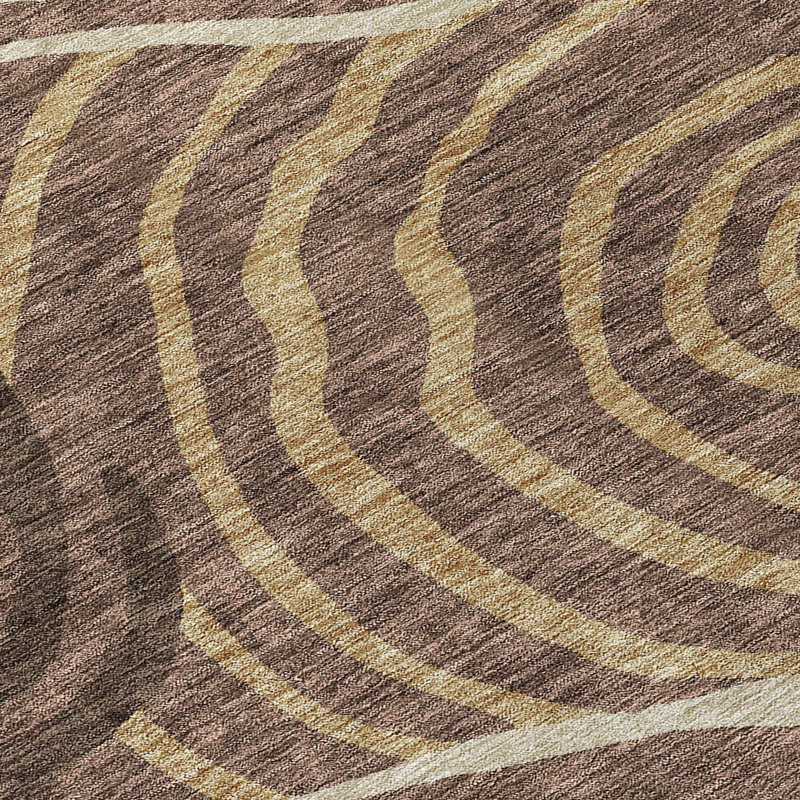Leis Abstract Indoor Rug, Runner 2'3" x 7'6"