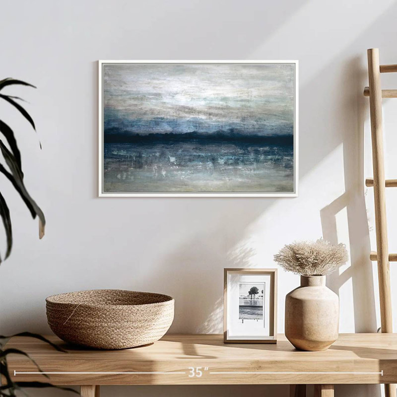 Shimmer Fausley, 19" X 13", Floating Frame White