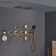 AquaRhapsody Thermostatic Complete Shower System with Rough in-Valve
