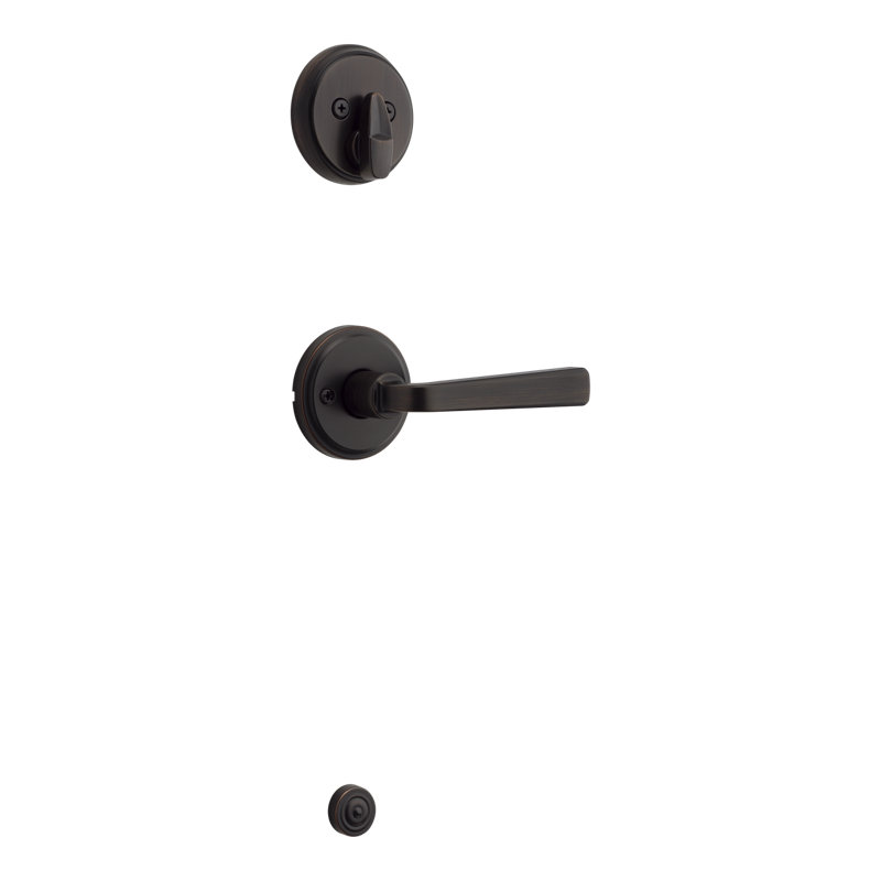 Trafford Interior Lever Set, Bronze