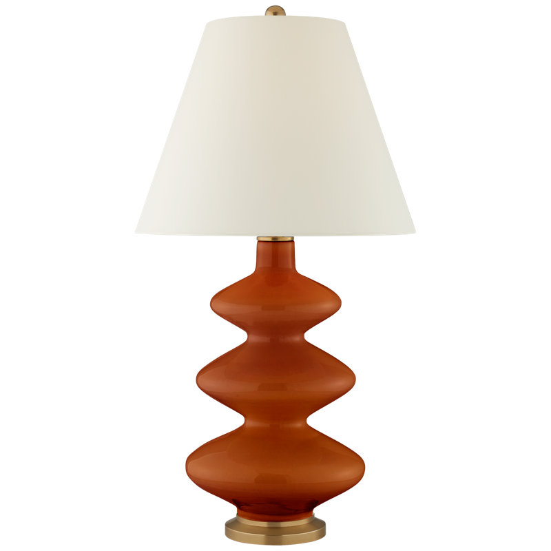 Christopher Spitzmiller Smith Medium Table Lamp, Blue, 29.25" H x 16" W x 16" D