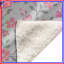 Couvertures à motif floral rose-130110745