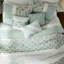 Ensemble de courtepointe en percale de coton 6 pièces avec coussins Aqua King / Cal King-128898565-128898557