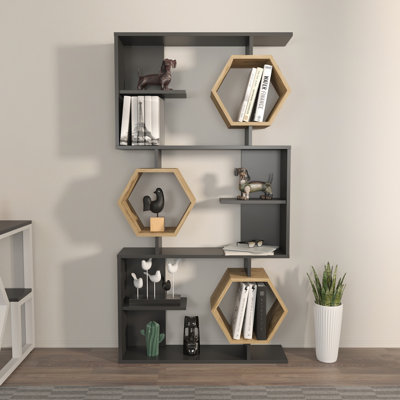 Lile 171cm H x 90cm W Bookcase