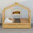 Wooden House Bed with Drawers-479318143