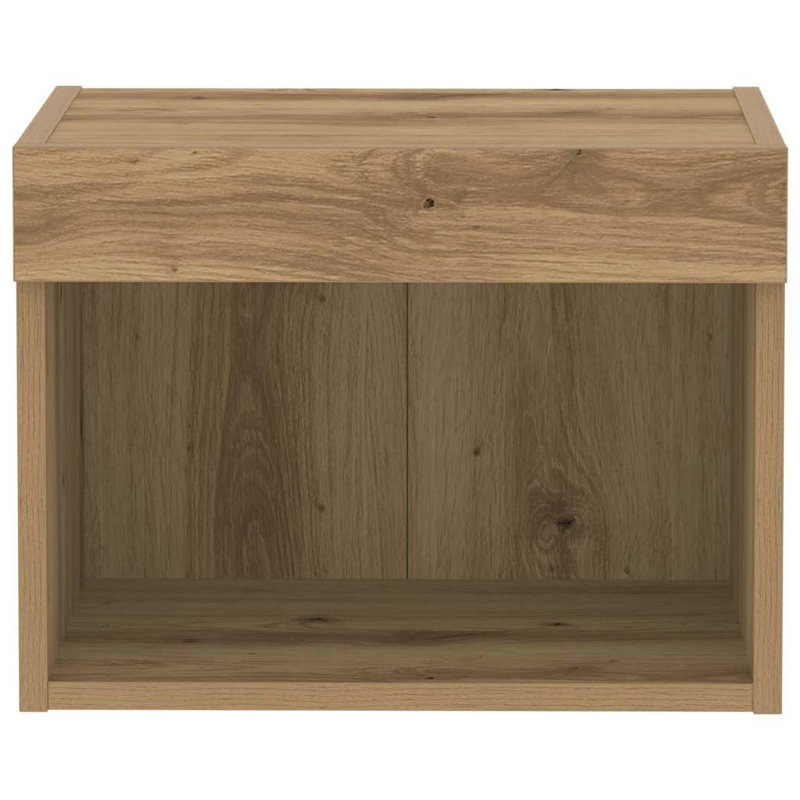 40cm W Manufactured Wood Bedside Table
