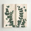Poetic Flora Set III par Olivia Rose - ensemble de 2 reproductions d'art graphique sur toile tendue-555656639