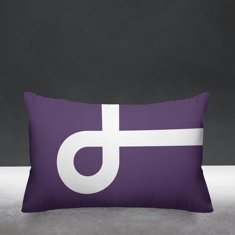 Coussin intérieur / extérieur Channing, Violet