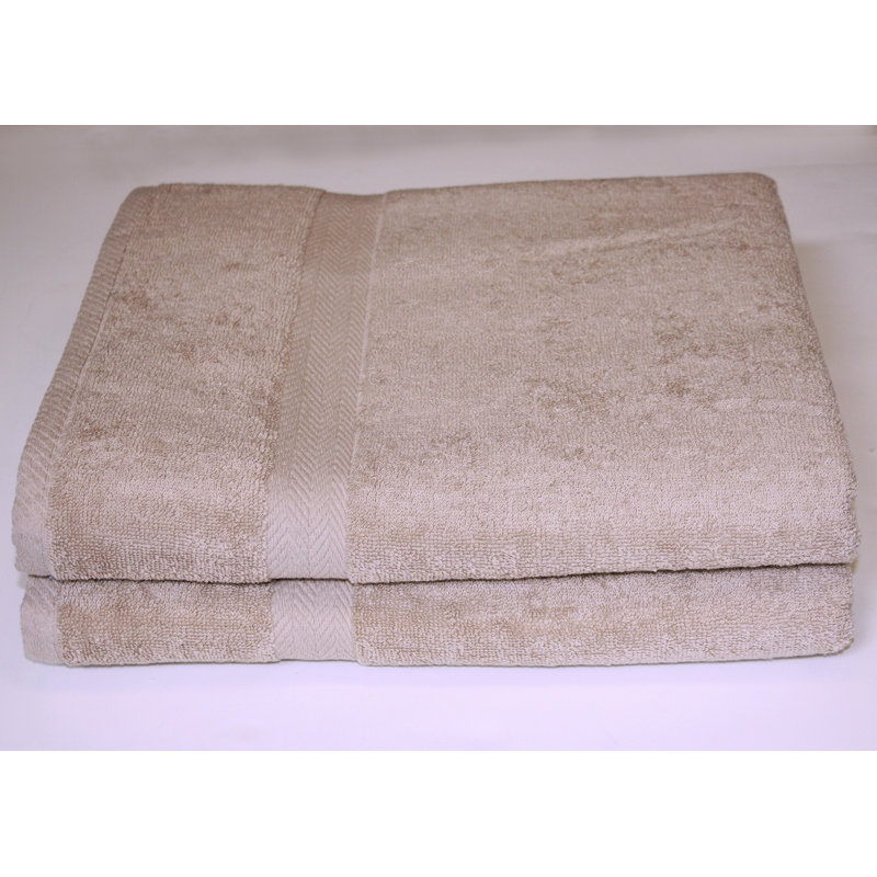 Kylan Plush Bath Sheet, Taupe