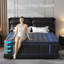 Matelas double hybride mi-ferme 9/12 po avec lit en mousse viscoélastique gélifiée dans une boîte-978048491-978048488